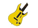 Guitar Hero 5 (GH5) World Tour for Xbox 360 or PS3 Skin - NEW - LEMON YELLOW system skins faceplate decal mod