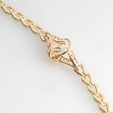 An Estate 14K Yellow Gold Diamond Bracelet