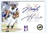 Noah Herron autographed Football Card (College Football, Northwestern)