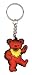 Grateful Dead - Red Dancing Bear - Rubber Keychain