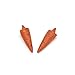 Darice Carrot Nose Straight 1 1/4 inches 2 Pieces (6-Pack) 2419-14