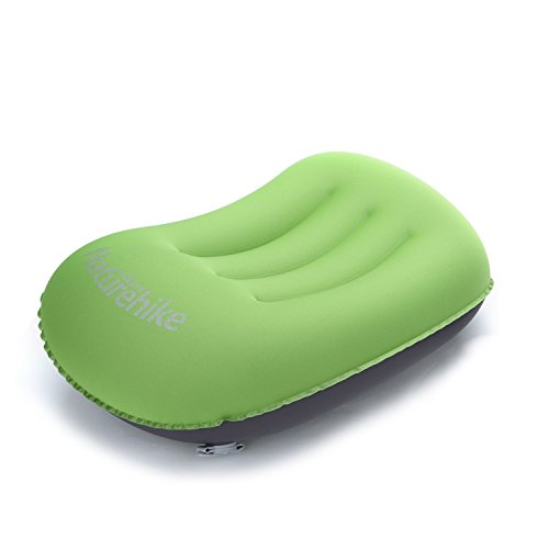 Topnaca® Ultralight Camping Travel Inflating Pillow, Portable Compact Comfortable, for Hiking, Backpacking, Picnic, Outdoor Sports (Green)
