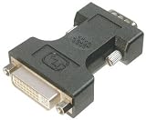 DIGITUS DVI-I 24+5 SOCKET - VGA PLUG ADAPTOR **DVI-I Female to 15 pin High Density D Male, Dual Link Capability** AB544