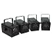 Soundlab 300W Vite Lighting Kit Consisting of 4 Lights With Master/Slave Option, Sound Activation and Hanging Bracket.