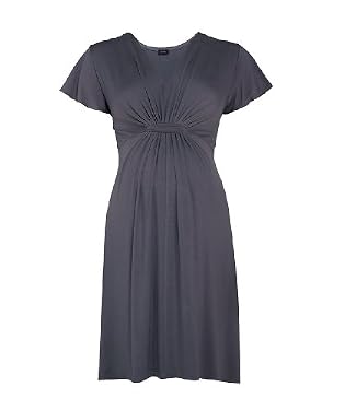Grey twist-front dress 8
