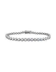 Diamond Tennis Bracelet 14K White Gold 3.00 CT Diamonds