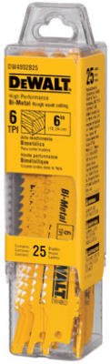 Dewalt #DW4811B25 6 18TPI Recipro Blade Dewalt #DW4811B25 6 18TPI Recipro Blade