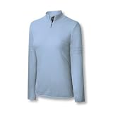 Adidas 2008 Women's ClimaLite Quarter-zip Mock Golf Sweater (Freeze - L)