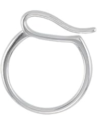 Sterling Silver Add a Charm Ring - Size 7