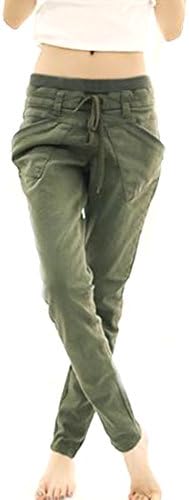 NQ Women HIPHOP Fashion Loose TrousersSport Long Pants L Army Green