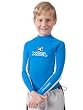 XCel Boys Longsleeve Neoprene Wetsuit Shirt: Extra warmth for swim class, surf, or snorkel