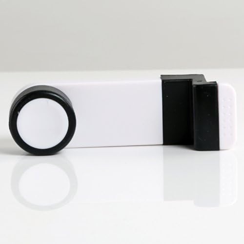 IMPROVED DESIGN - Universal Air Vent Mount Cell Phone Holder from Grey Market. Rotates 360. Holds Most Smartphones Including Galaxy S4 and S5, Iphone 5 5S and 6, LG G2, and Nexus 5. Even Holds Galaxy Note 3 and Note 4. Small, Sleek, Simple. Fits in Your Pocket and Doubles as a Desk/table Stand. (White)