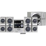 Sharp CD-G15000P - Mini system - radio / 5xCD / MP3 / dual cassette