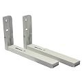 Mikrowellenhalter, bis zu 70kg belastbar, weiss  (LM03-1022)
