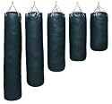 Boxsack Kunstleder "Deluxe" schwarz ungef&uuml;llt, 180 cm