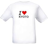 I LOVE KYOTO - City-series - White T-shirt