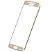 WEFOREVER 0.3mm 2.5D 3D Full Coverage Tempered Glass Screen Protector for Samsung Galaxy S7 Edge - Gold