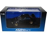 2003 Subaru Impreza WRX STi New Age 1 43 Black Autoart Diecast Car Model
