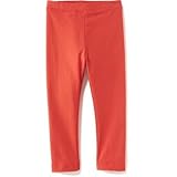 オールドネイビー OLD NAVY/ ソリッドレギンス レッド ボタン ボトムスレギンス 3歳【並行輸入】