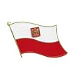 Poland with Eagle Lapel Pin