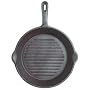 Kitchen Craft Clearview Grill Pan, Cast Iron 24cm