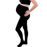 Fertile Mind Maternity Tights - Black