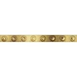 IMAGE OF Progress Lighting P3300-10 Eight-Light Broadway Lighting Strips, Polished Brass