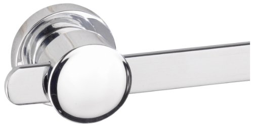 Wenko 2863100 Relingstange Basic Power-Loc - Befestigen ohne Bohren, Chrom, 56 cm lange Aufh&auml;ngeleiste