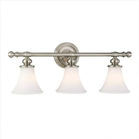 Weston Vanity Light Finish: Polished Nickel by Hudson Valley Lighting