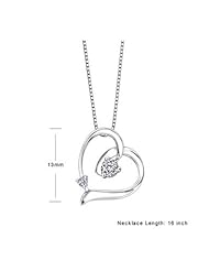 Heart IV - Diamond And 18K White Gold Pendant