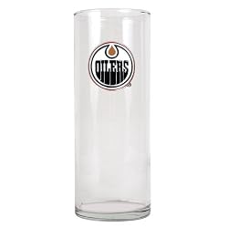 Edmonton Oilers 9" Flower Vase - Primary Logo NHL Hockey