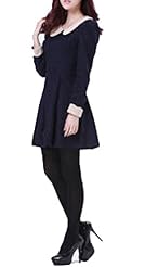 Above the Knee Winter Long Sleeves Mini Dress 