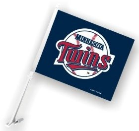 Minnesota Twins Car Flag