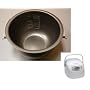 OEM Original Zojirushi Replacement Nonstick Inner Cooking Pan for Zojirushi NS-JCC10 5-Cup Neuro Fuzzy Rice Cooker