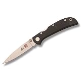 Al Mar Hawk Ultralight Talon with Polished Black Micarta Handle