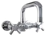 Fusion by Danze SBH-TUB-PLC South Beach Two Handle Wall Mount Tub Spout, Brushed Nickel