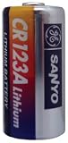 Sanyo Batteries CR123A Photo Lithium Battery 3V- Single