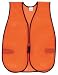 River City Polyester Mesh Safety Vests, Orange, No Striping 18 x 47