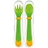 Simba Heat Sensing Spoon & Fork Set (Lime)