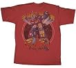 Voltron Vehicle Force Asian Heather Red Adult T-shirt Tee