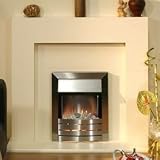The Miami Ivory Electric Fire Suite