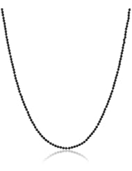 4mm Black Onyx Long Bead Necklace, 50"