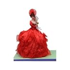 Musical Spinning Beautiful Doll Red color