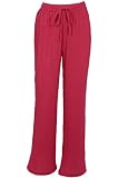 Produkt-Bild: Damen Crincle Schlupf Hose rot NEU890k