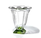 11 EMPIRE VASE WITH EMERALD BASE - 11 CRYSTAL VASE WITH EMERALD BASE, EMPIRE COLLECTION