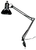 LAMP SWING ARM BLK 100WATT