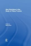 New directions in the study of policy transfer