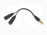 Dual Connection Cable From Headset, Accessories, Electronics & Computers