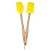 Tovolo Mini Silicone Spatula and Spoonula, Sun Ray - Set of 2