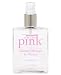 Pink silicone lube 4 oz glass bottle